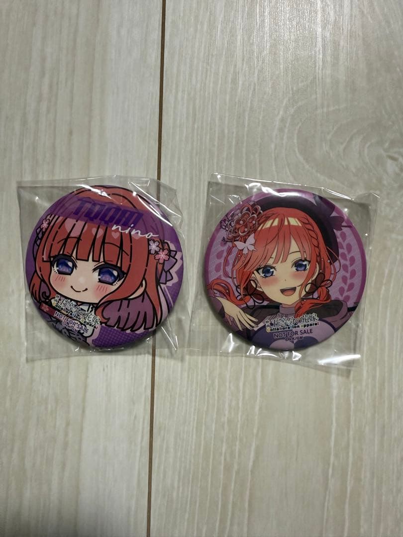 五等分の花嫁　中野二乃　UGCコラボ　アクスタセット　値下げ、バラ売り不可