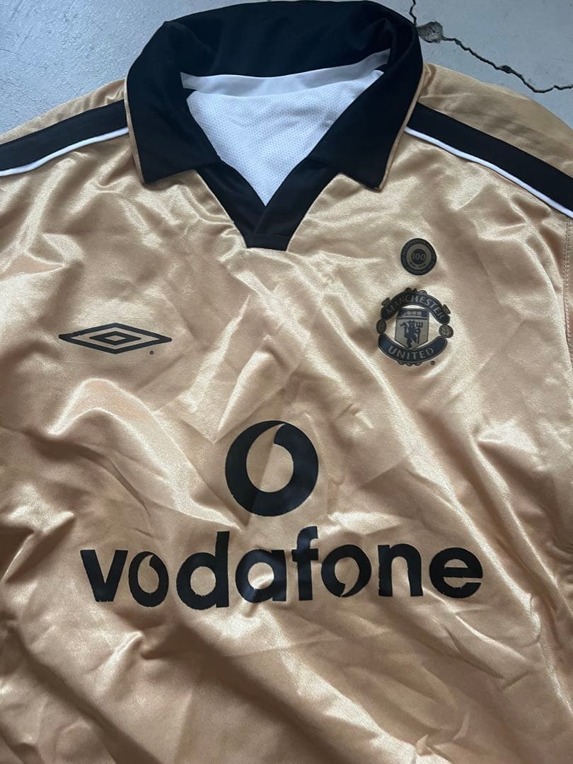 正規品 01/02 マンチェスターユナイテッド away/3rd スコールズ