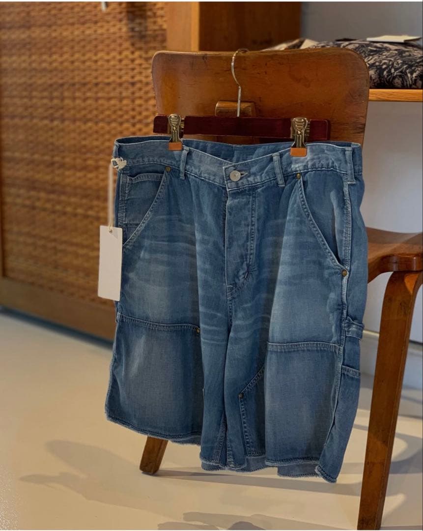 パンツ MAATEE&SONS 25SS short painter size2