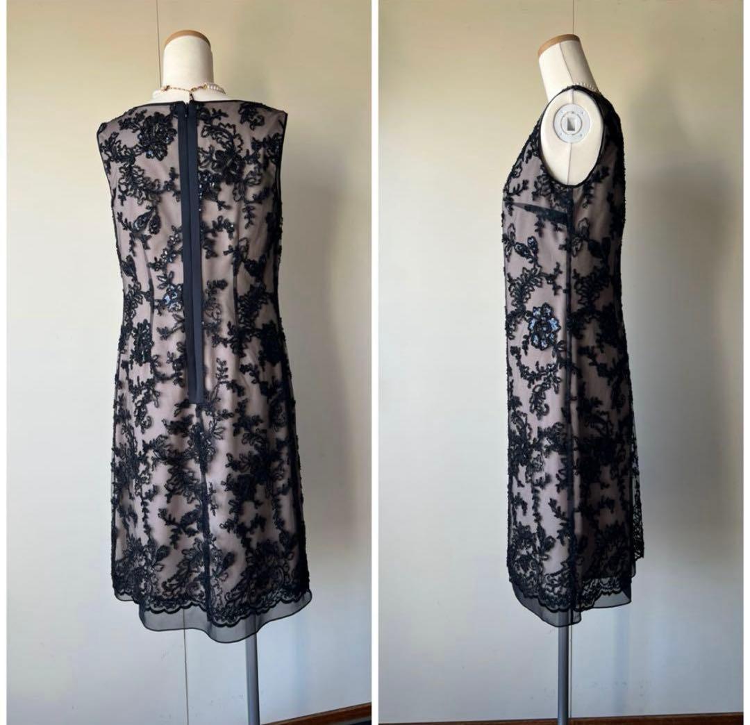 新品東京ソワールMARIKO KOHGAマリココウガケープ付きドレス