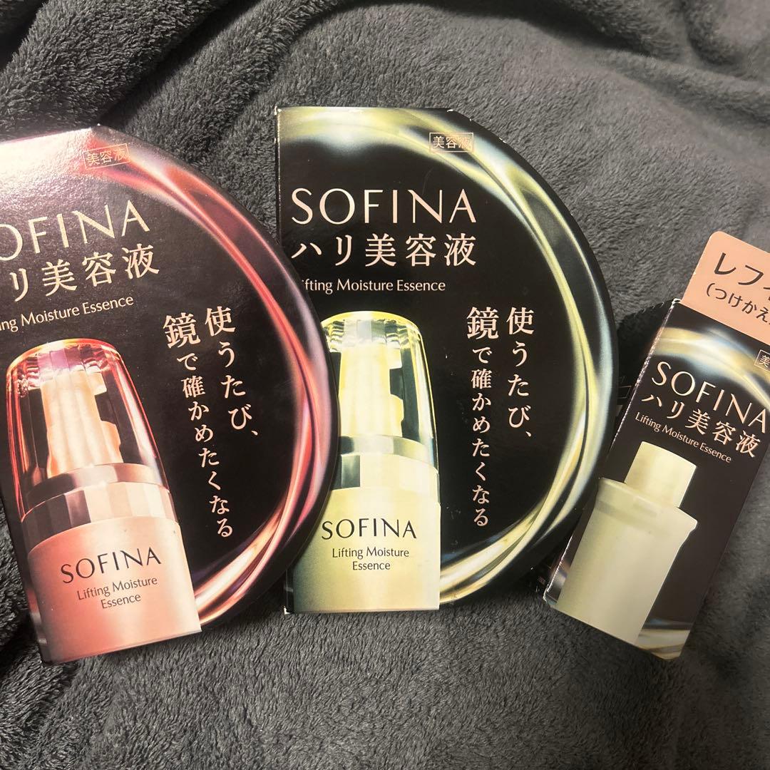 SOFINA ハリ美容液 モイストリフト美容液 本体×2　レフィル×1