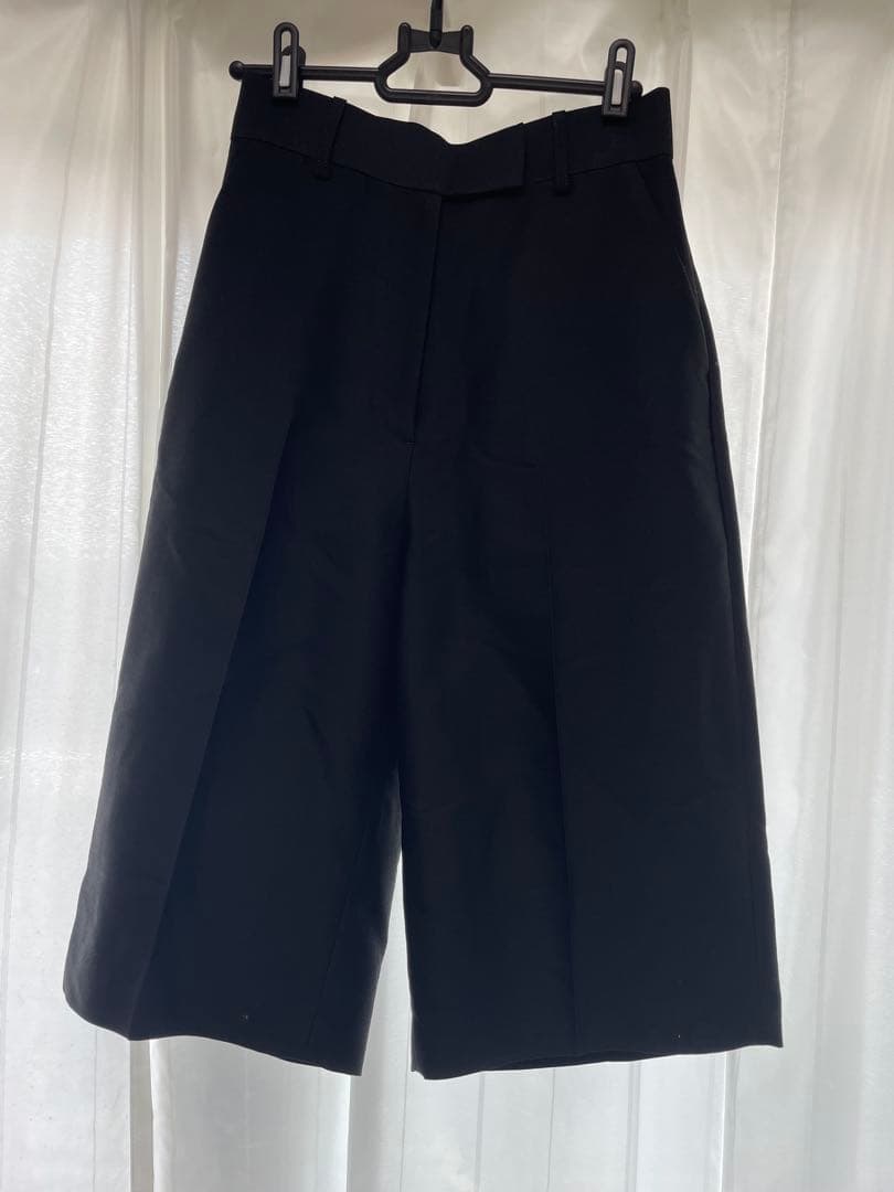 Whim Gazette シルクウールツイルハーフパンツ