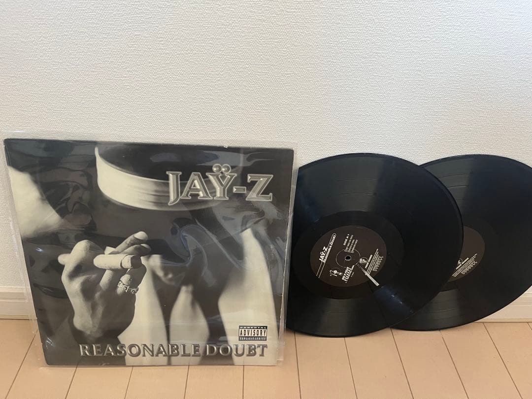 USオリジナル Jay-z Reasonable Doubt 2LP レコード
