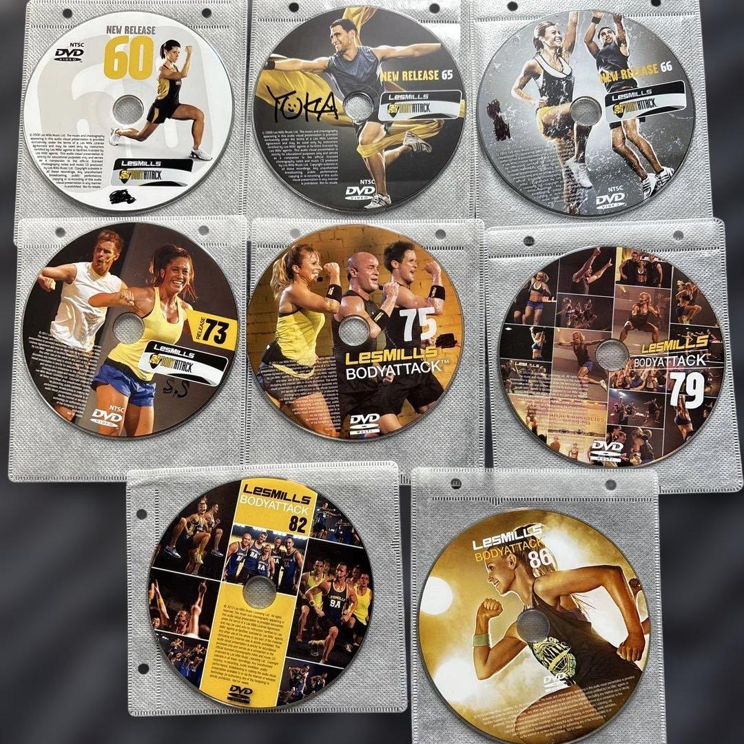 レズミルズ　ボディアタック　DVD