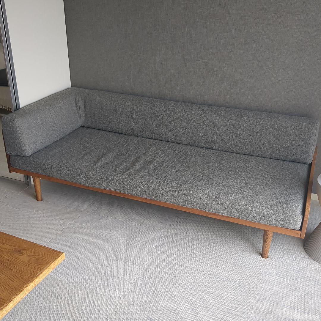 MOMOnatural モモナチュラル　DAY SOFA 3P onearm