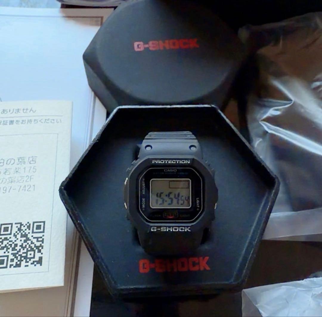 G-SHOCK DWN-5600-1JR ブラック リングウォッチ
