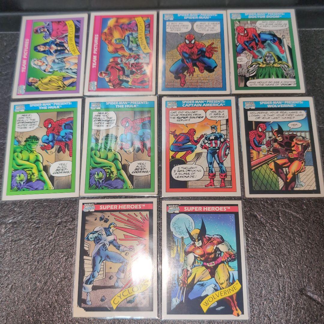 MARVEL COMICS トレーディングカード まとめ メルカリ便