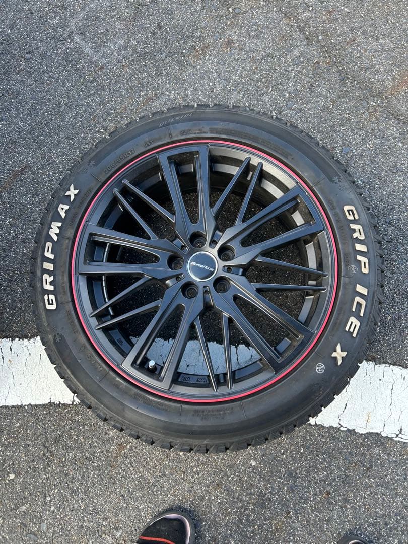スタッドレスタイヤ 205/55R17 ホイールセット※ガン太