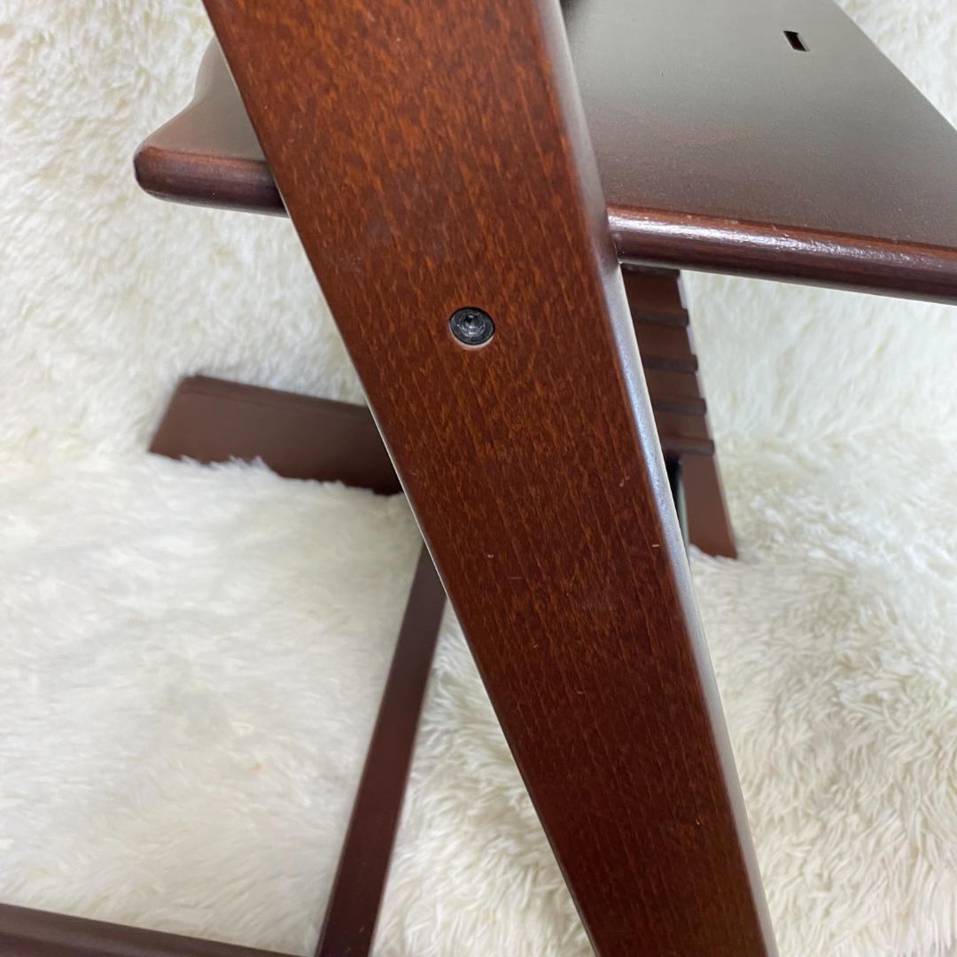 【良品】ストッケ トリップトラップ ブラウン 茶色 シリアル5 ①