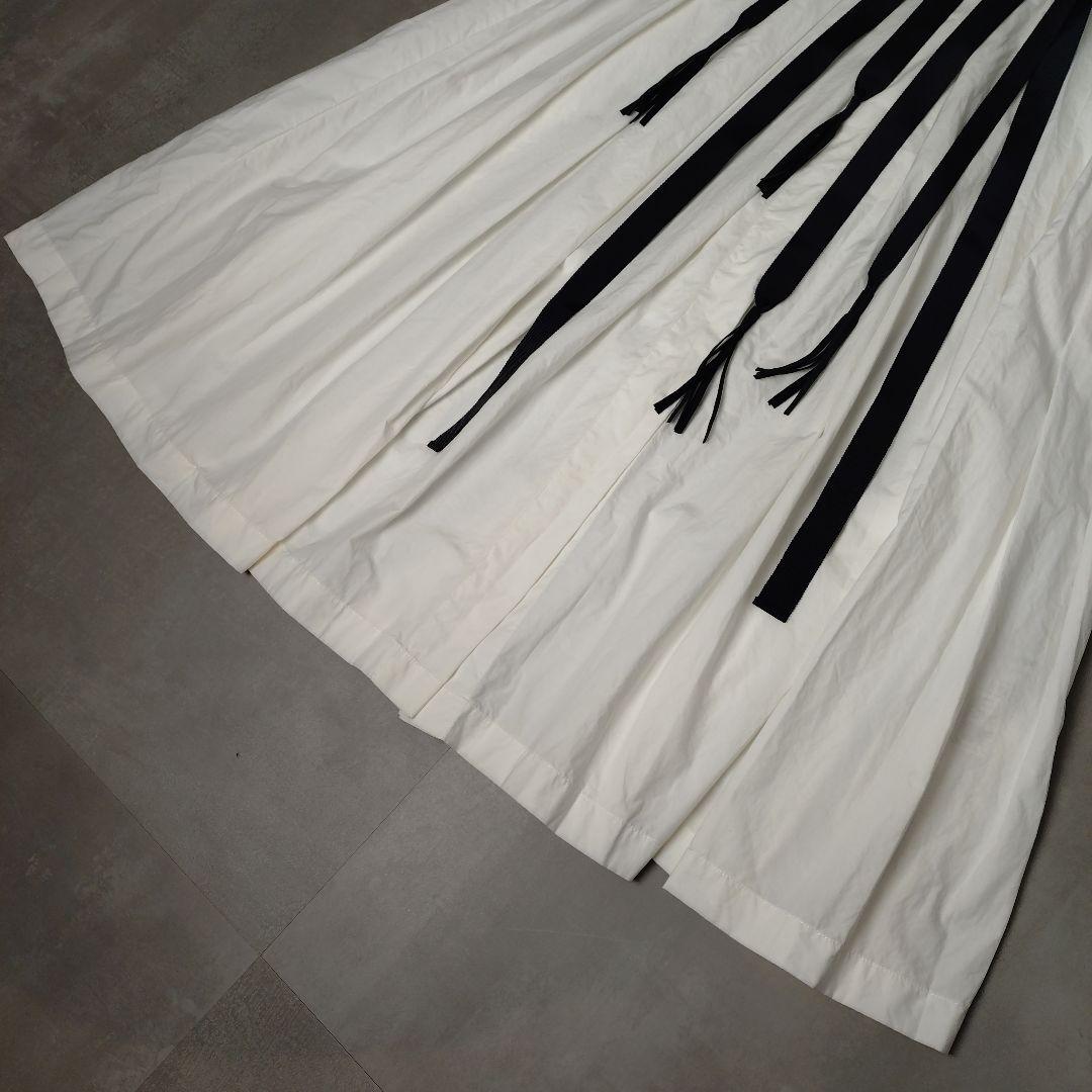 TSUMORICHISATO　ツモリチサト　デザインシャツワンピース　ホワイトM