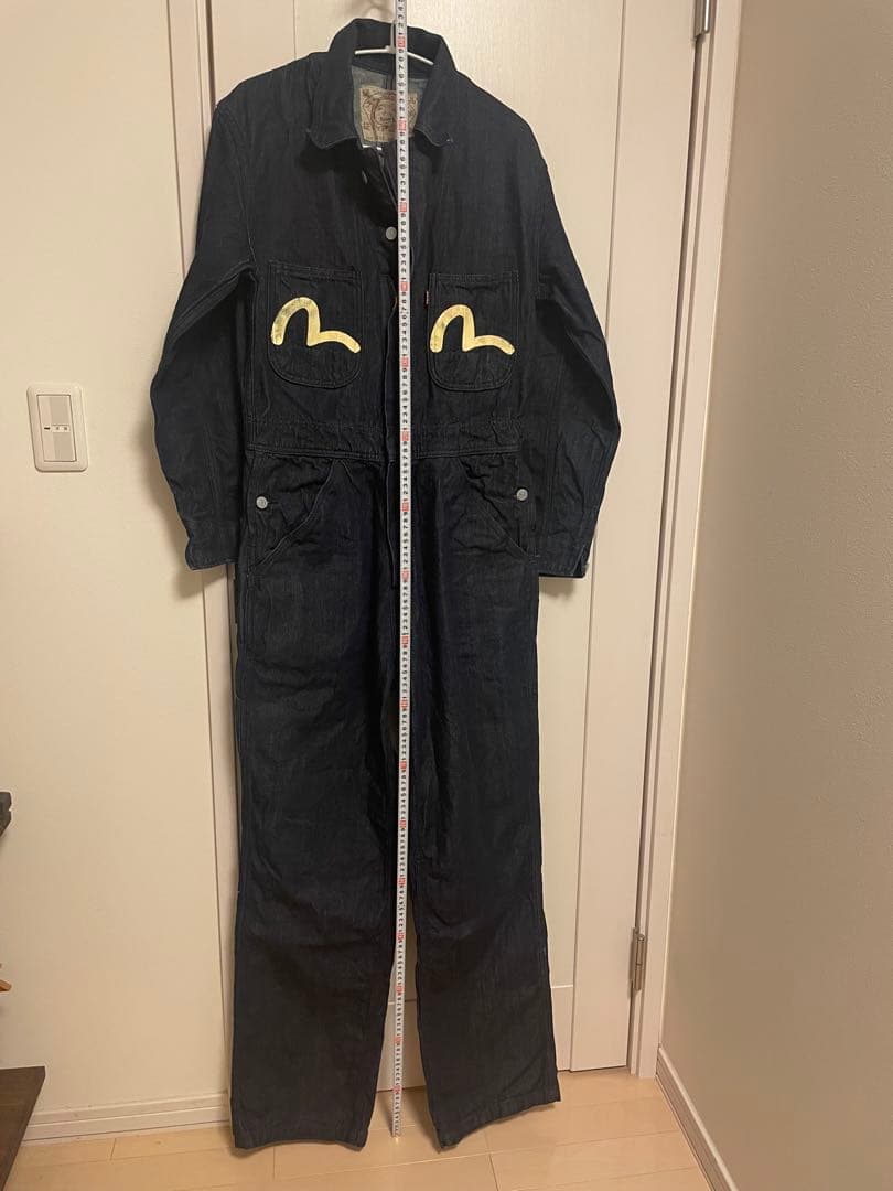 【(^^)】Evis エヴィスジーンズ　つなぎ　サイズ40