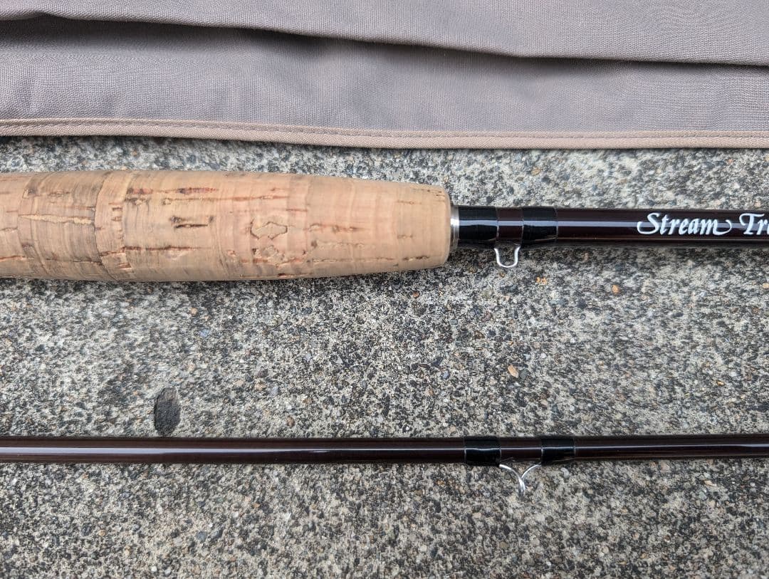 Caps STREAM TRAIL CFF 釣竿 グラファイトロッド