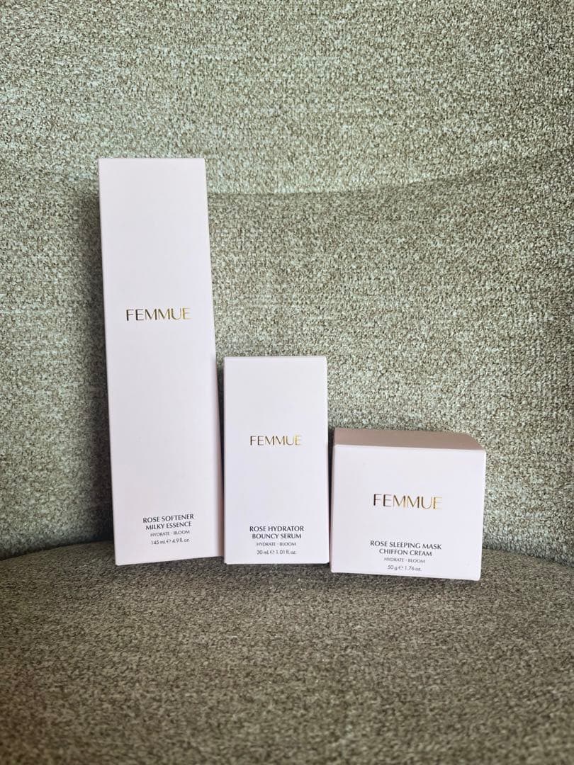 FEMMUE ローズ製品3点セット