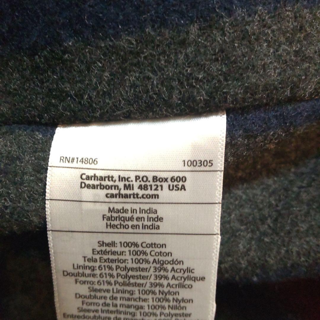 【美品】Carhartt カーハートダックチョアコート