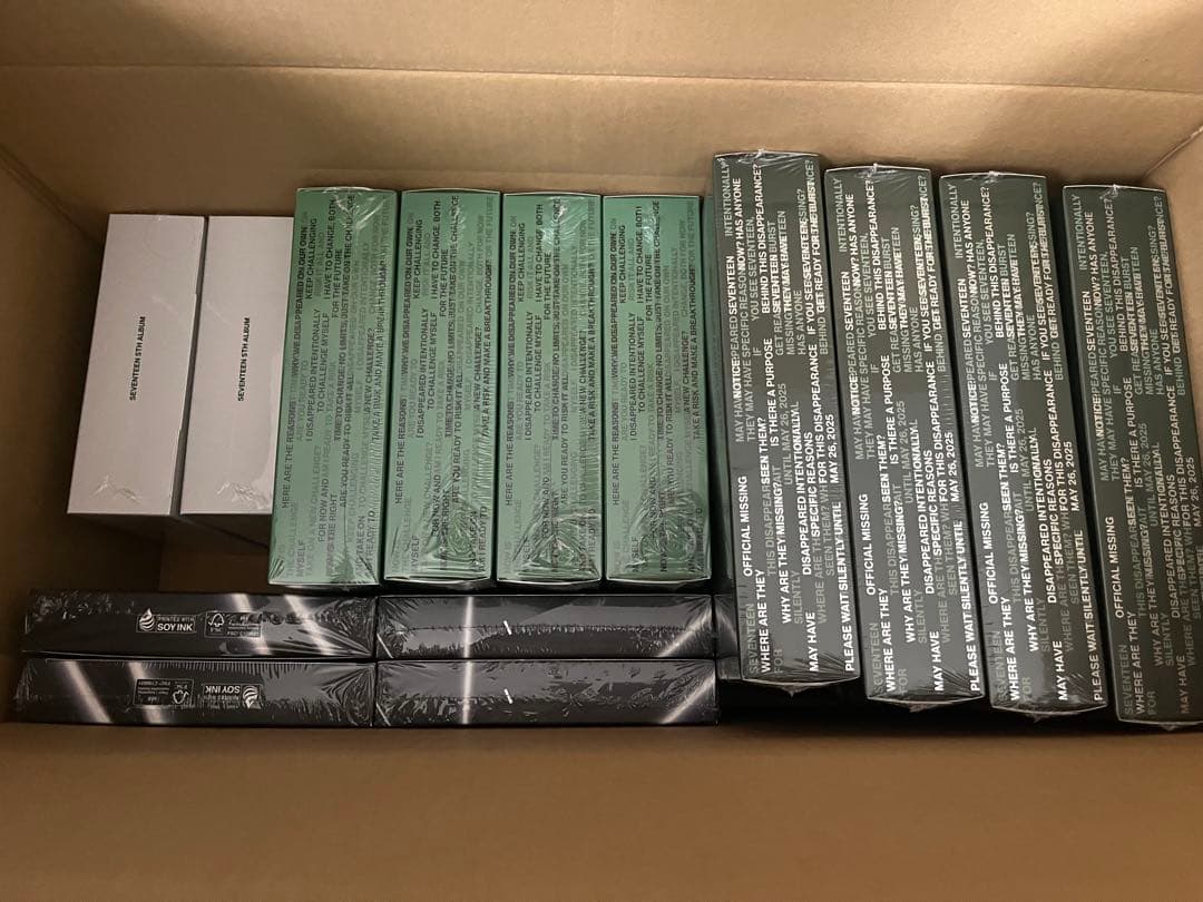 SEVENTEEN セブチ　HAPPY BURSTDAY アルバム　新品未開封