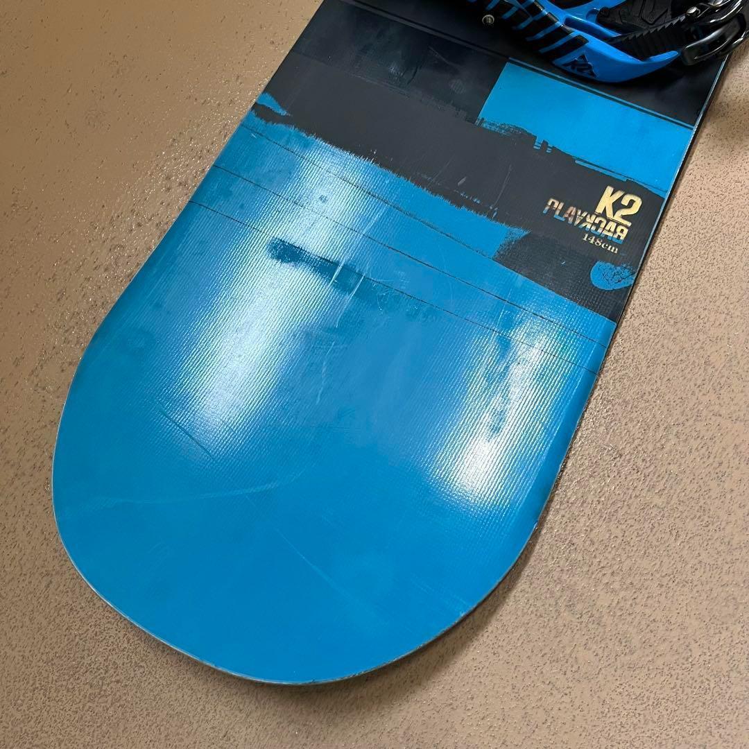 初中級者 必見！ K2 フラットロッカー 148cm K2純正ビンディング！