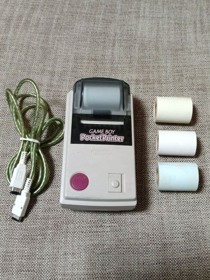 動作確認済　ゲームボーイ　プリンター　＆　ケーブル　おまけ付き
