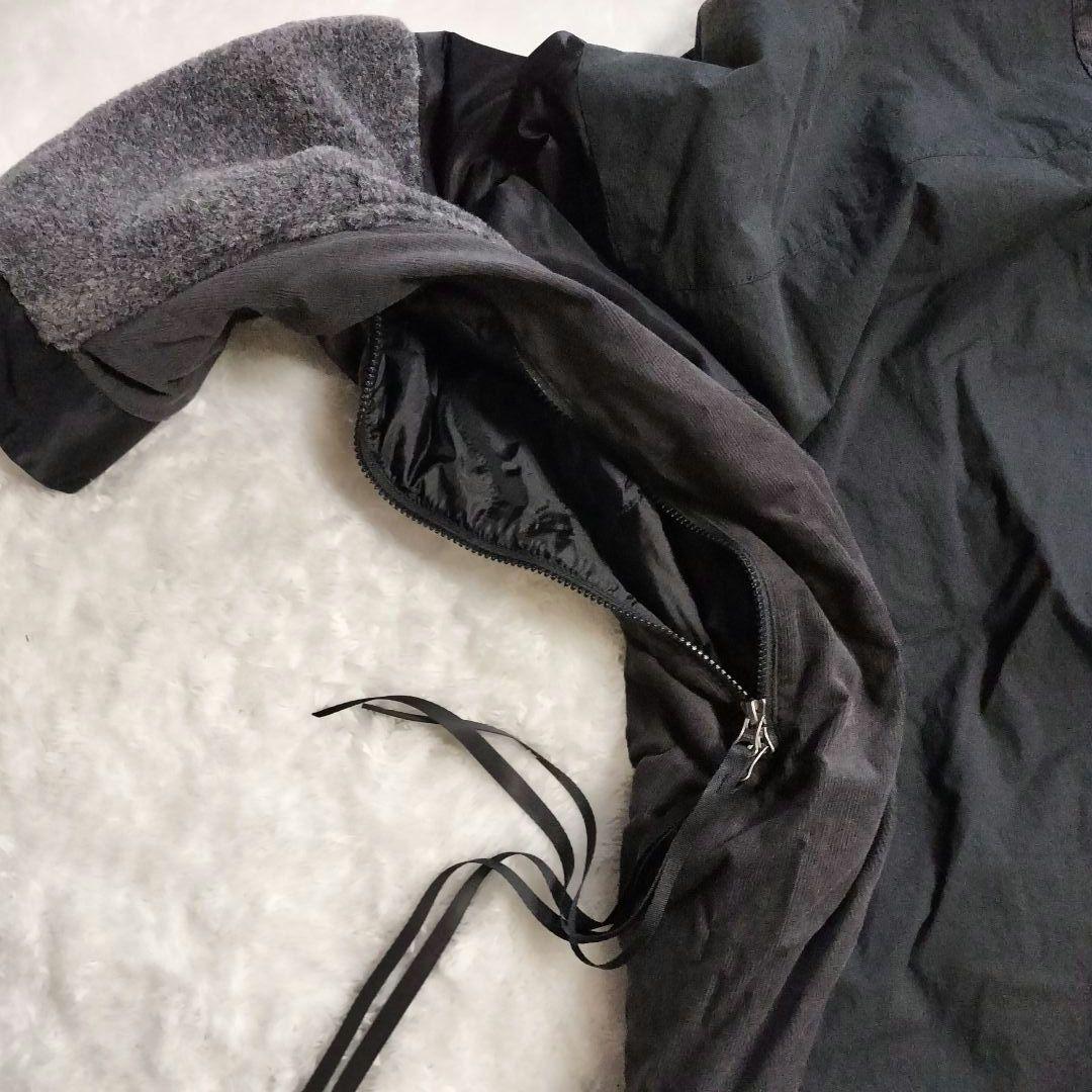 エシンタ モンスター 中綿オーバーコート 新品タグ 黒 M 防寒 ユニセックス