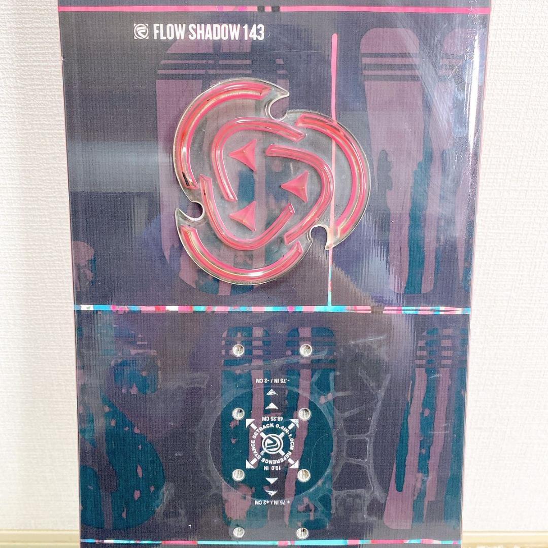 FLOW SHADOW フローシャドウ レディース 143cm キャンバーボード