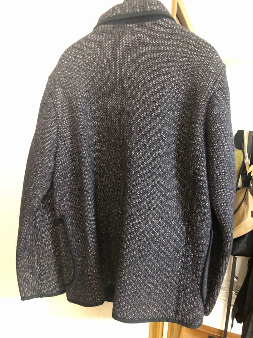 ※R[ku USA] ビーチクロスジャケット ネイビー系