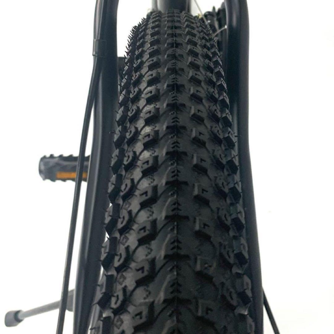 マウンテンバイク 26インチ タイヤ 軽量 自転車 アウトドア バイク　ブラック