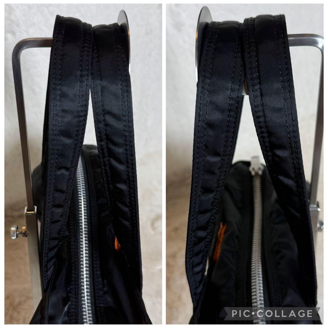 極美品　ポーター　PORTER　タンカー　ミニボストン　ダッフルバッグ　黒