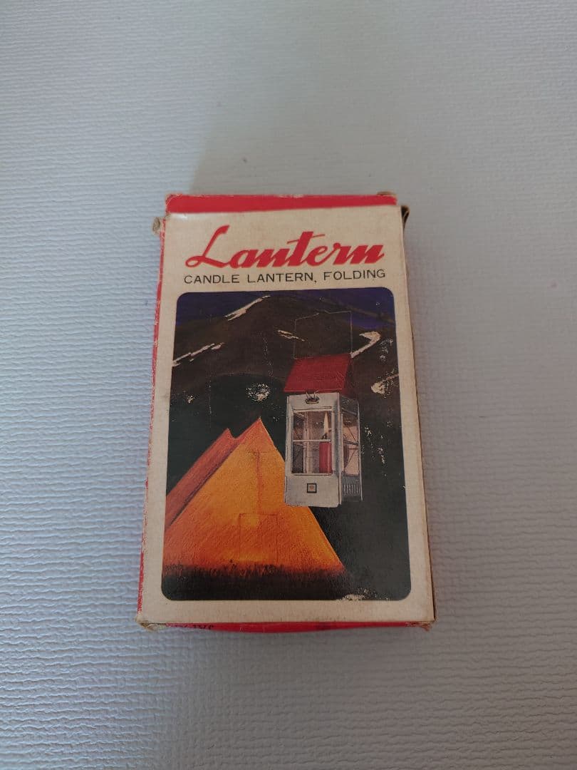 ヴィンテージ　レトロ　屋根型キャンドルランタン　東京トップ　ホープ　エバニュー