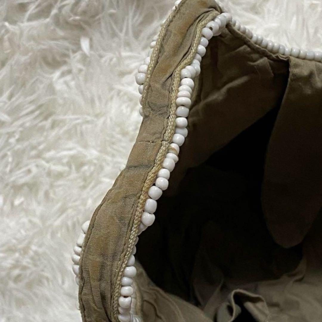 良品　イマイエン imayin ビーズバッグ ビジュー トートバッグ ストーン