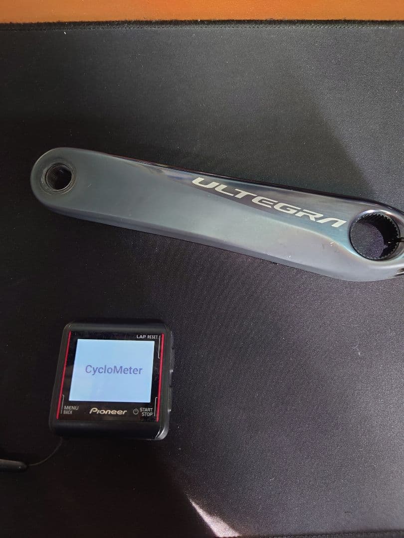 E*h様 ULTEGRA クランクアーム & Pioneer パワーメーター