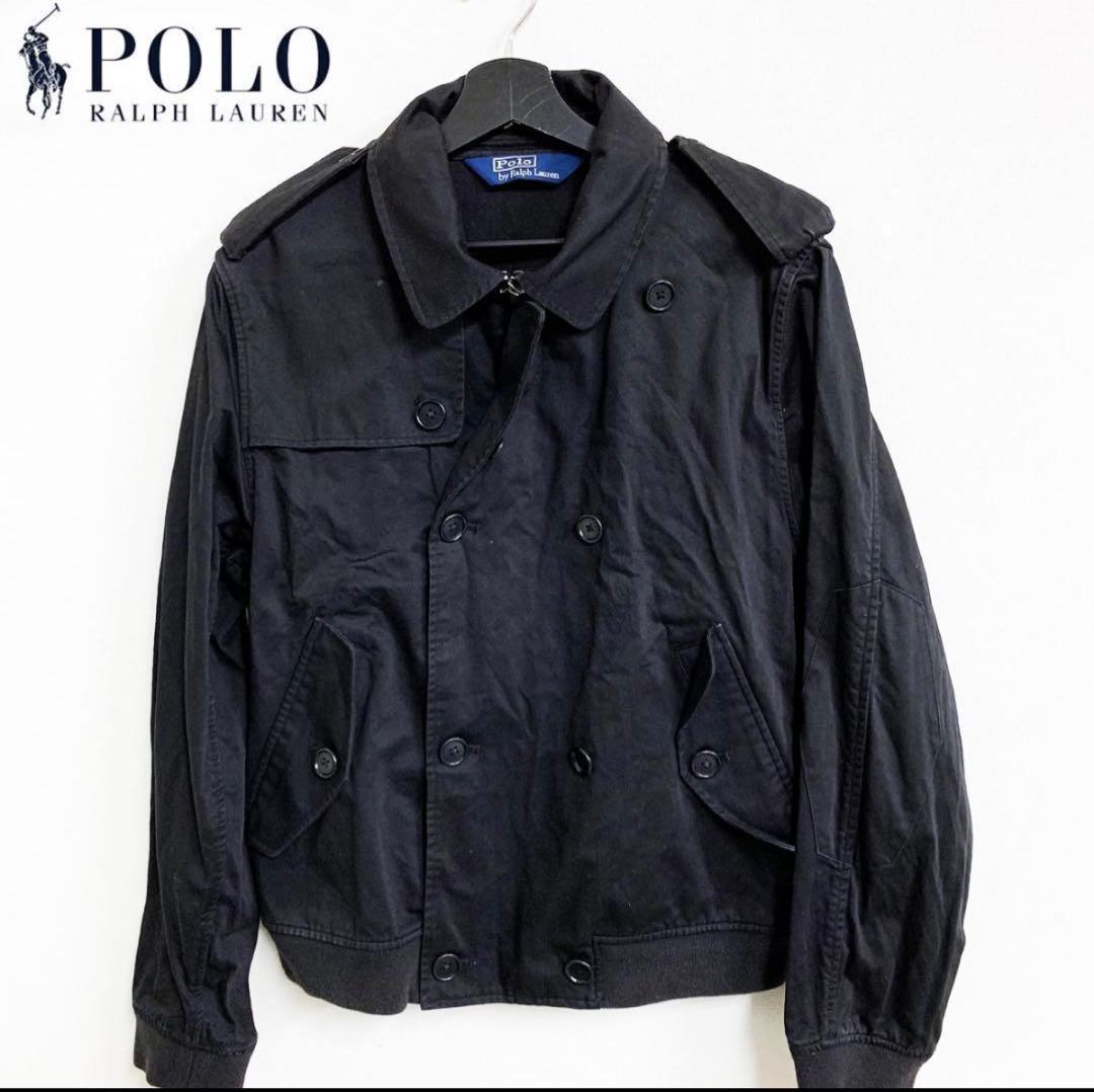 ポロラルフローレンのミリタリーショート丈トレンチコート