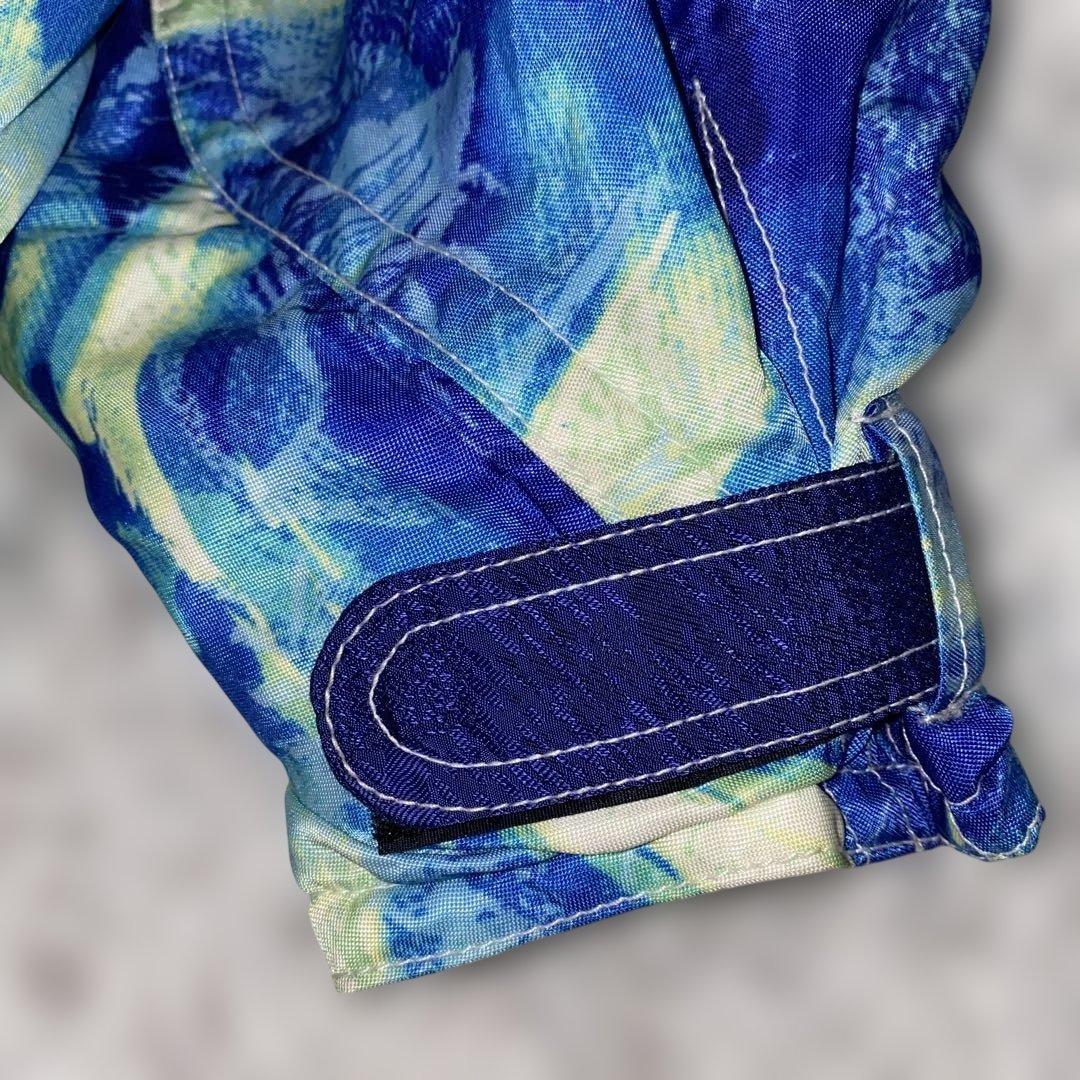 【デサント】レトロ スキーウェア スノボーウェア セットアップ　M 派手カラフル