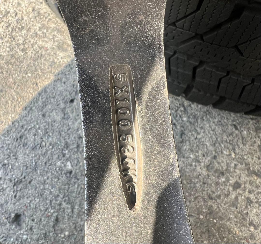 スタッドレス205/55R16 16×6.5j PCD100 ET48 TOYO