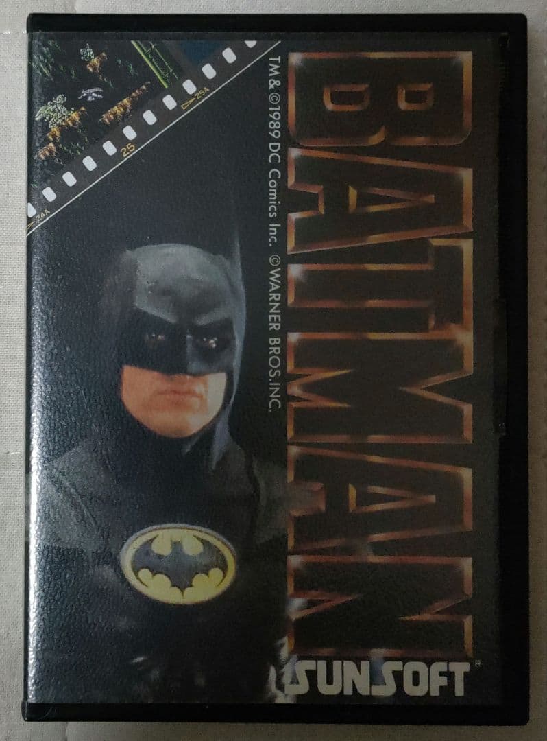 BATMAN　ファミリーコンピューターソフト(ケース付き)