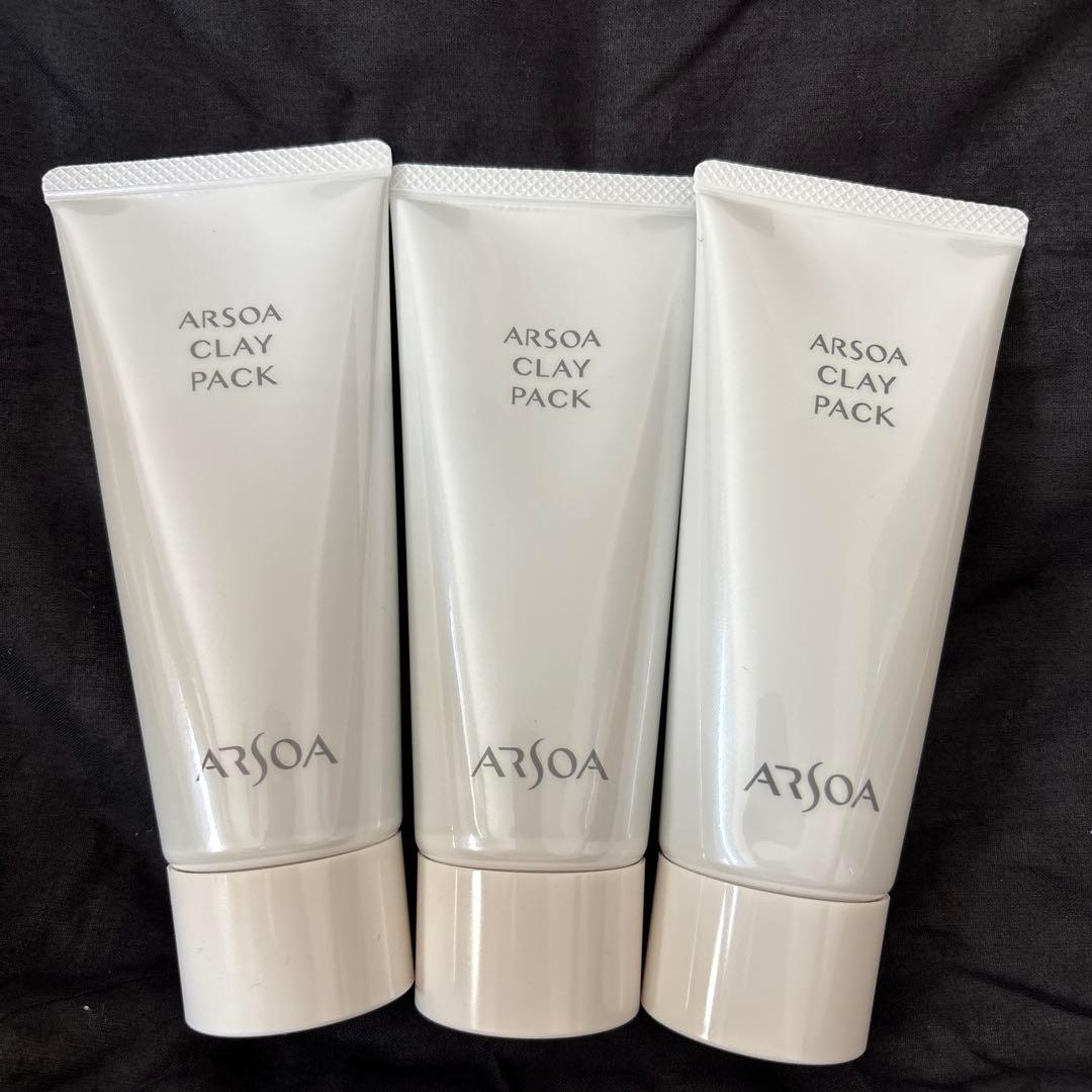 ARSOA CLAY PACK 100g×3本　⑤ アルソア　パック