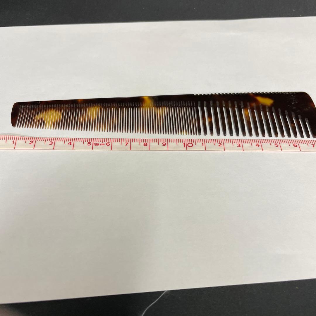 鼈甲　仕上げ　山寺　櫛