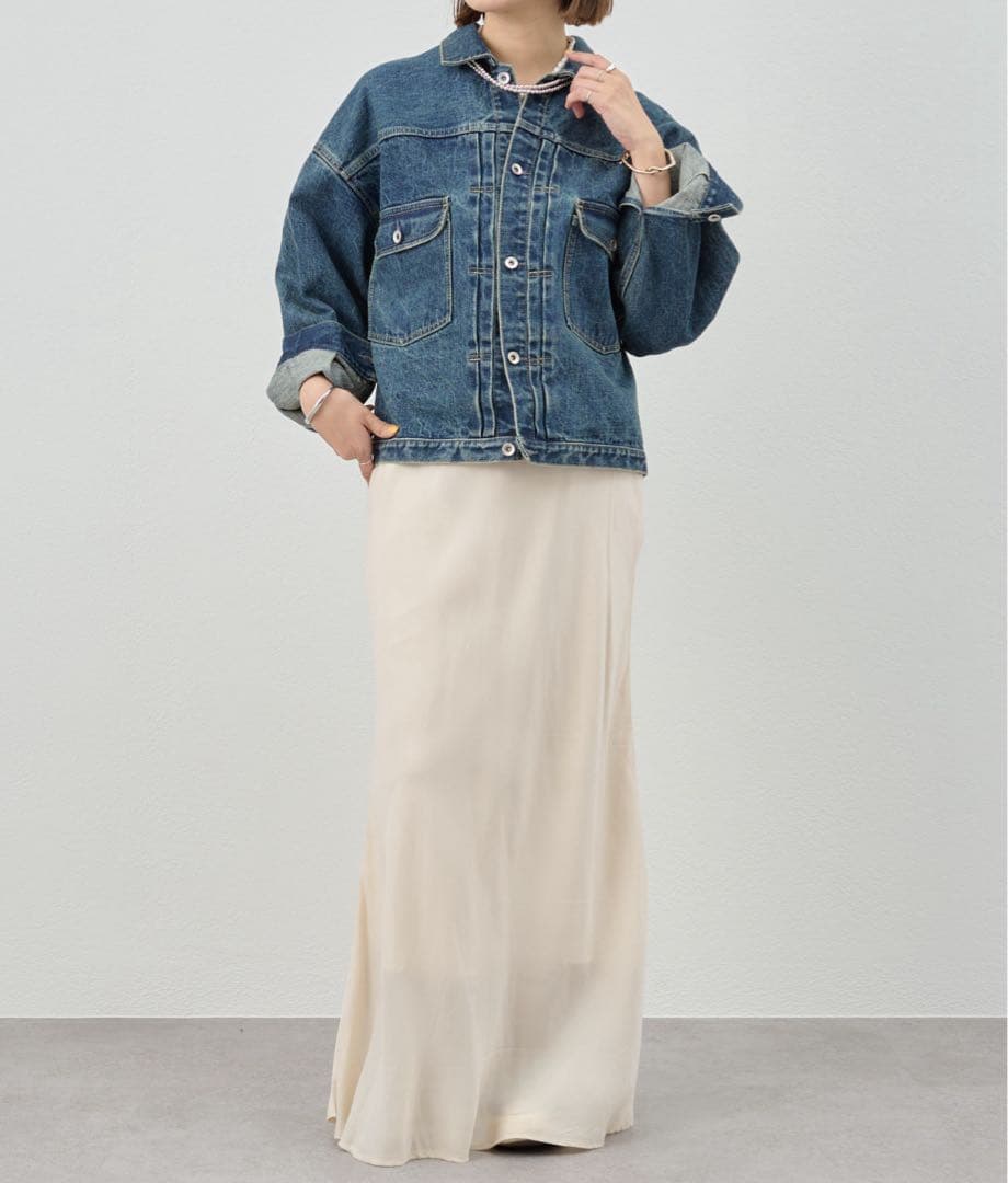 【新品】SHENERY シーナリー デニムジャケット/Free size