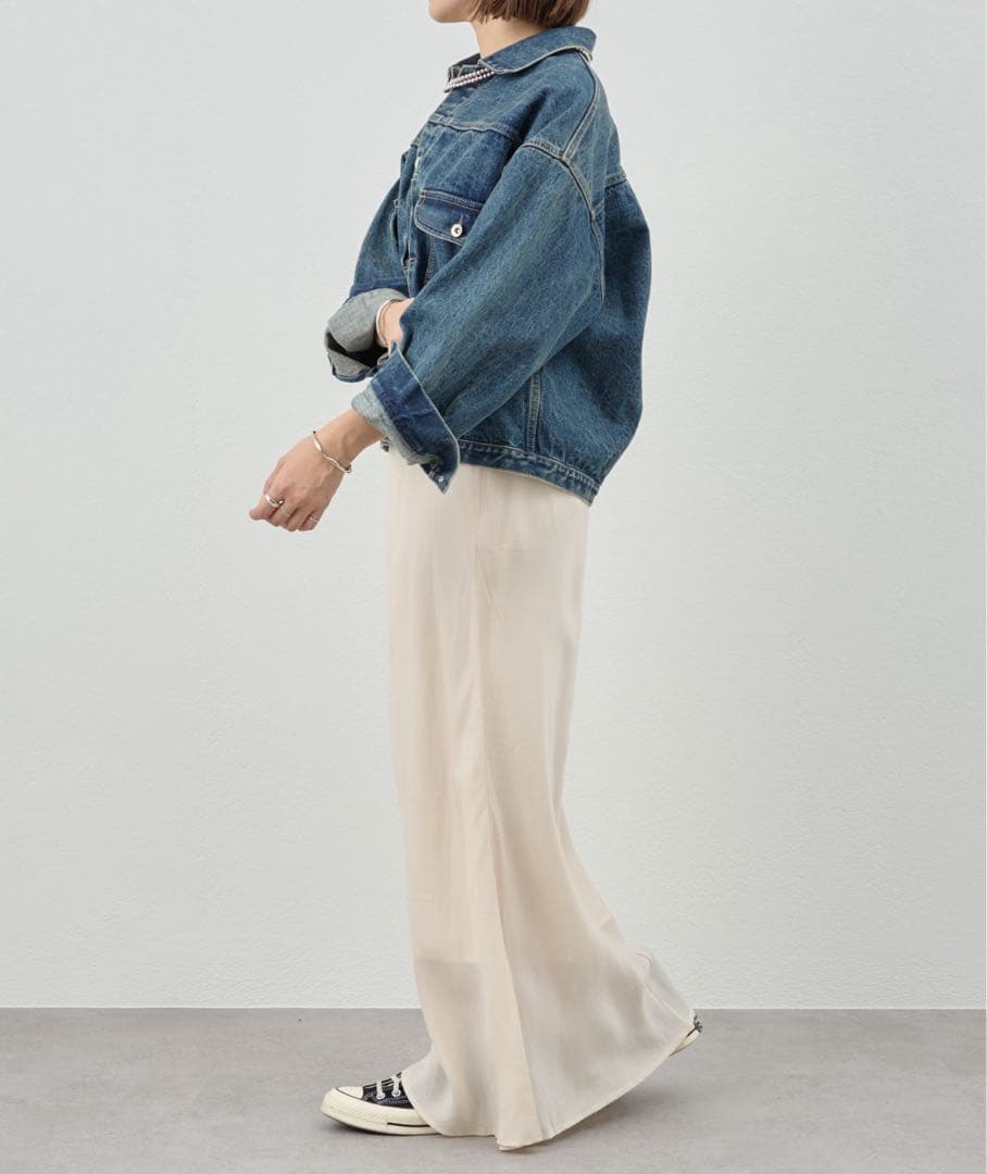 【新品】SHENERY シーナリー デニムジャケット/Free size