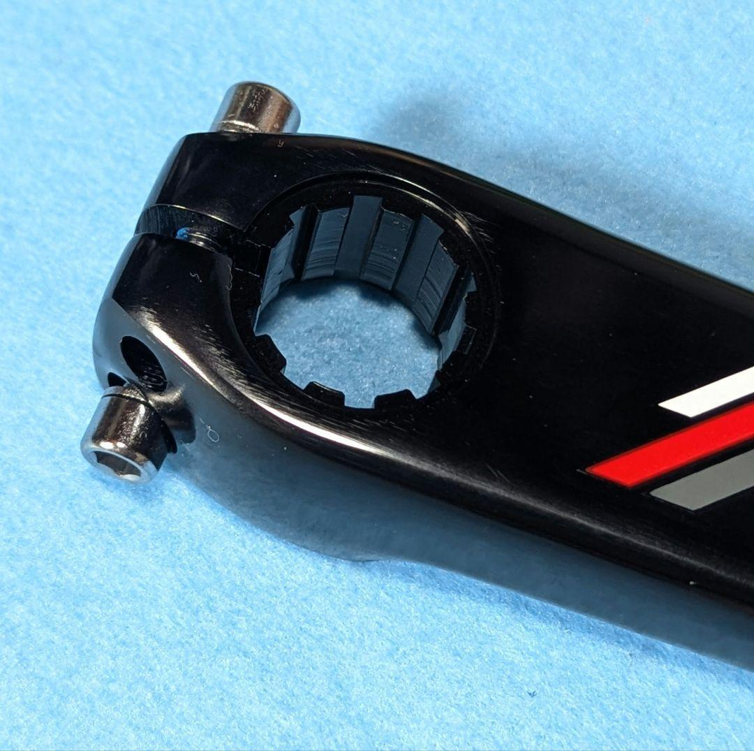 SKEACE ピスト用クランクセット 165mm 48T BB付属 ブラック