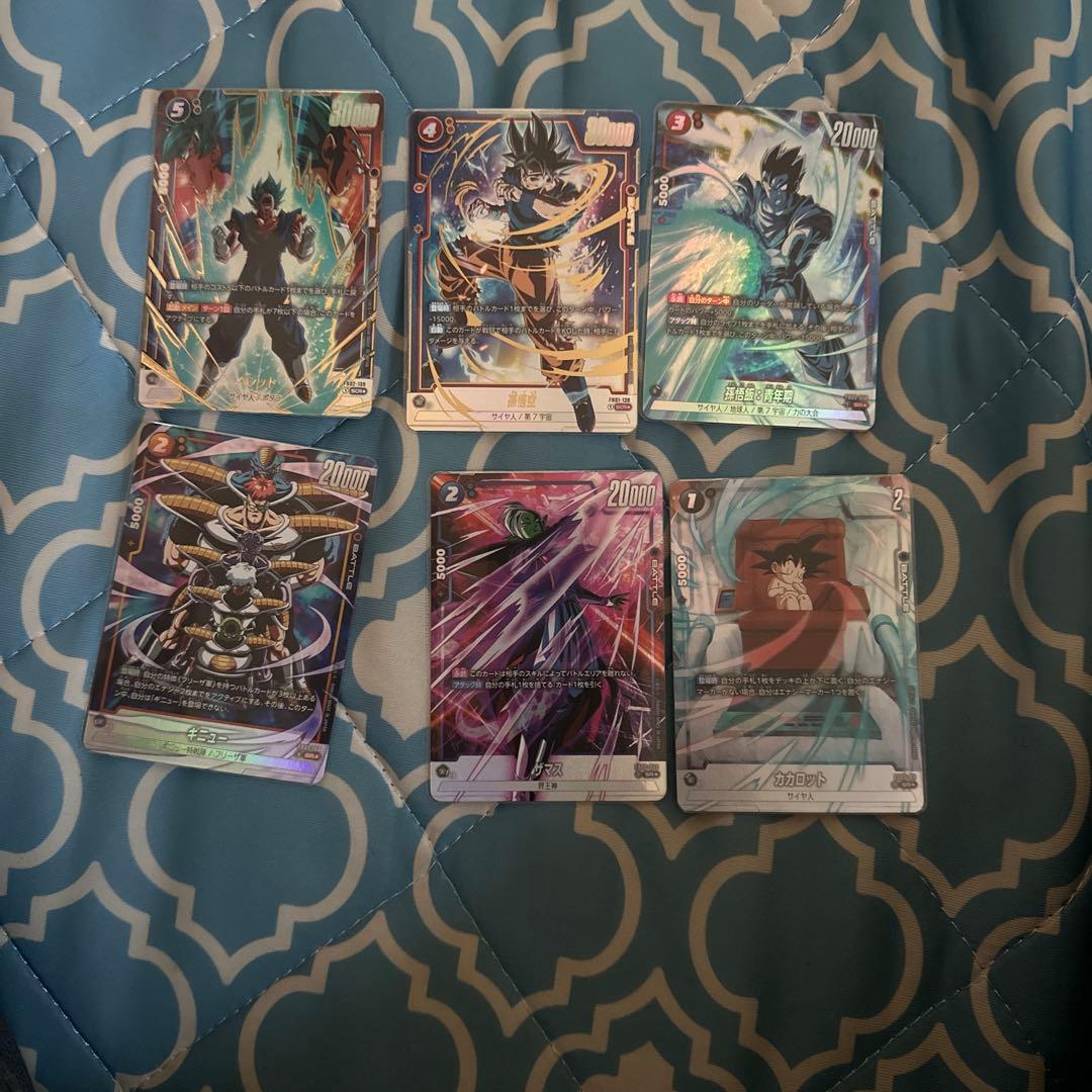 ドラゴンボールカード 6枚セット