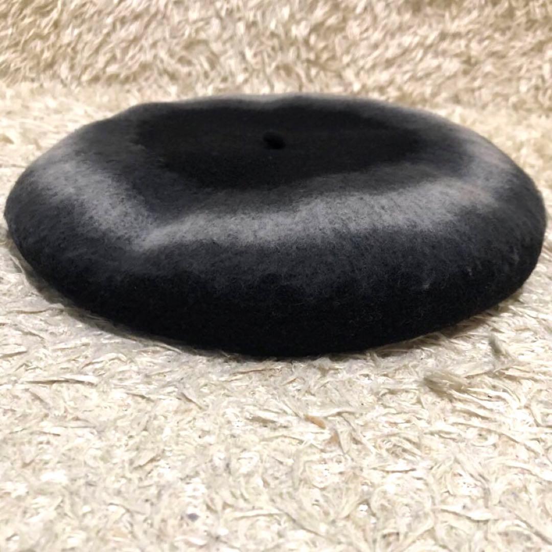 未使用級✨ディオール　ロゴチャームベレー帽　グラデーション ウール　レディース