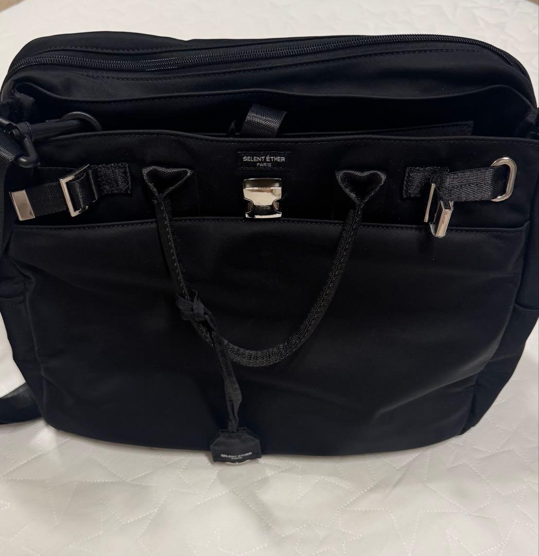 【美品】SELENT ETHER ビジネスバッグ ブラックPASSION36
