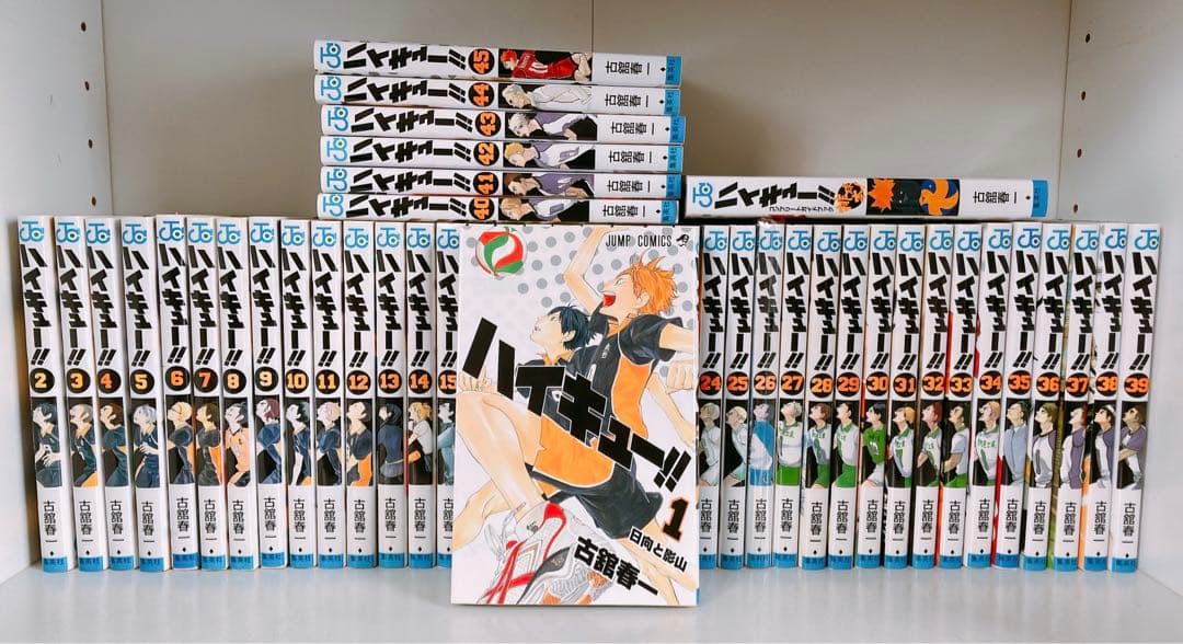 ハイキュー!! 全巻 45巻 排球本付き