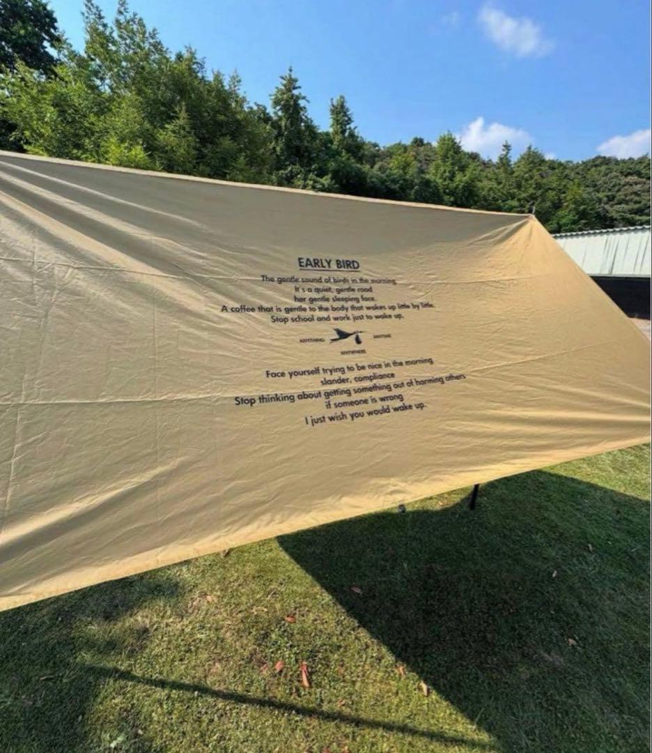 新品 BRUNT アーリーバード Early bird タープ タンカラー