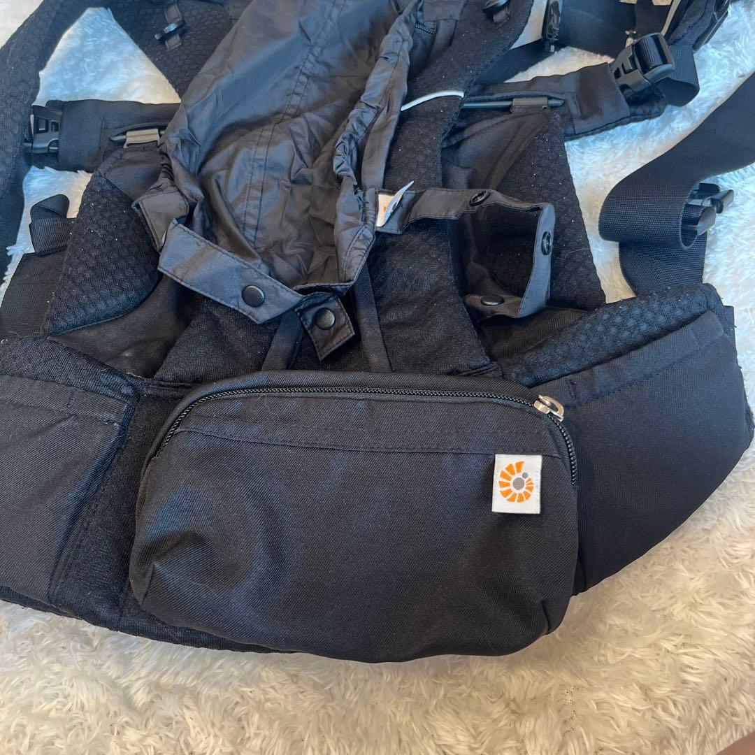 エルゴベビー オムニブリーズ 抱っこ紐 メッシュ オニキスブラック