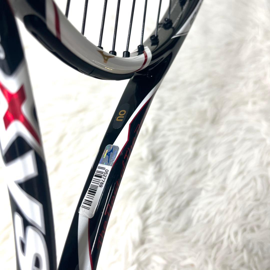 【美品】ミズノ XYST TT 0U ソフトテニス ラケット MIZUNO 前衛