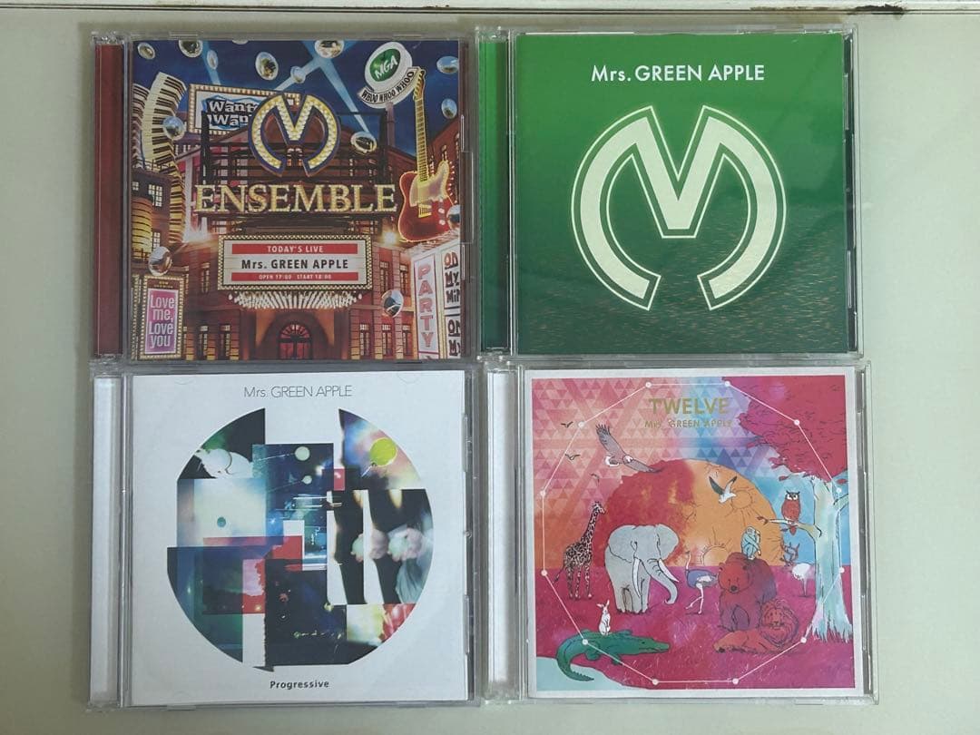 Mrs. GREEN APPLE CD4枚セット