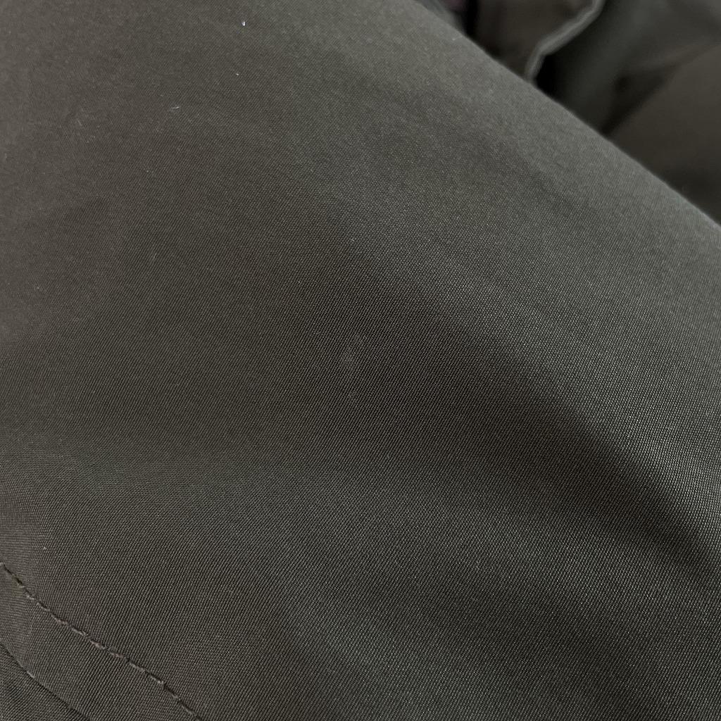 ノースフェイス　ダウンジャケット　ホワイトレーベル　カーキ　メンズS　プロヒート