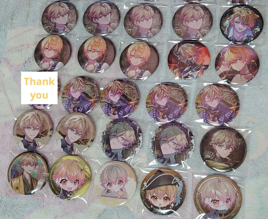 バラ可 シクフォニ 缶バッジ みこと まとめ