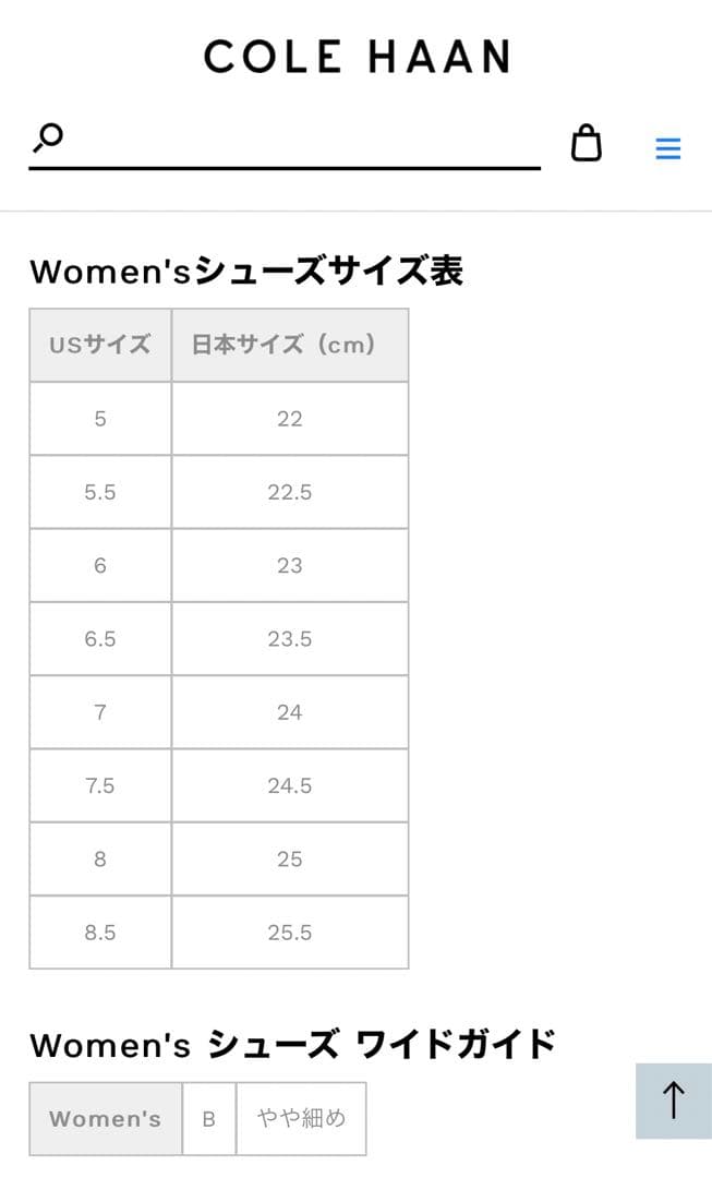 コールハーン　ゴルフシューズ25cm