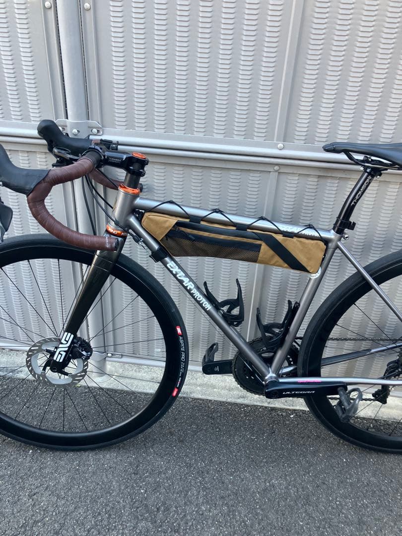 ハンドメイドフレームバッグx-pac VX21HS コヨーテブラウン43cm